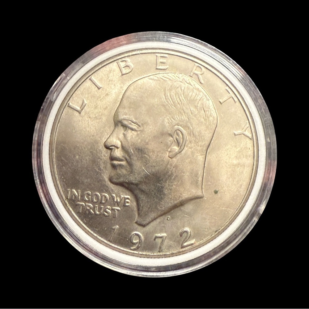 1972 Eisenhower Dollar Coin